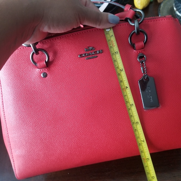 Coach Red Leather Crossbody - Picture 3 of 6
